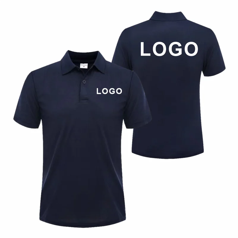 Polo Shirt Pique - カスタムロゴ入りポロシャツ メンズ レディース 半袖 ゴルフ ビジネス