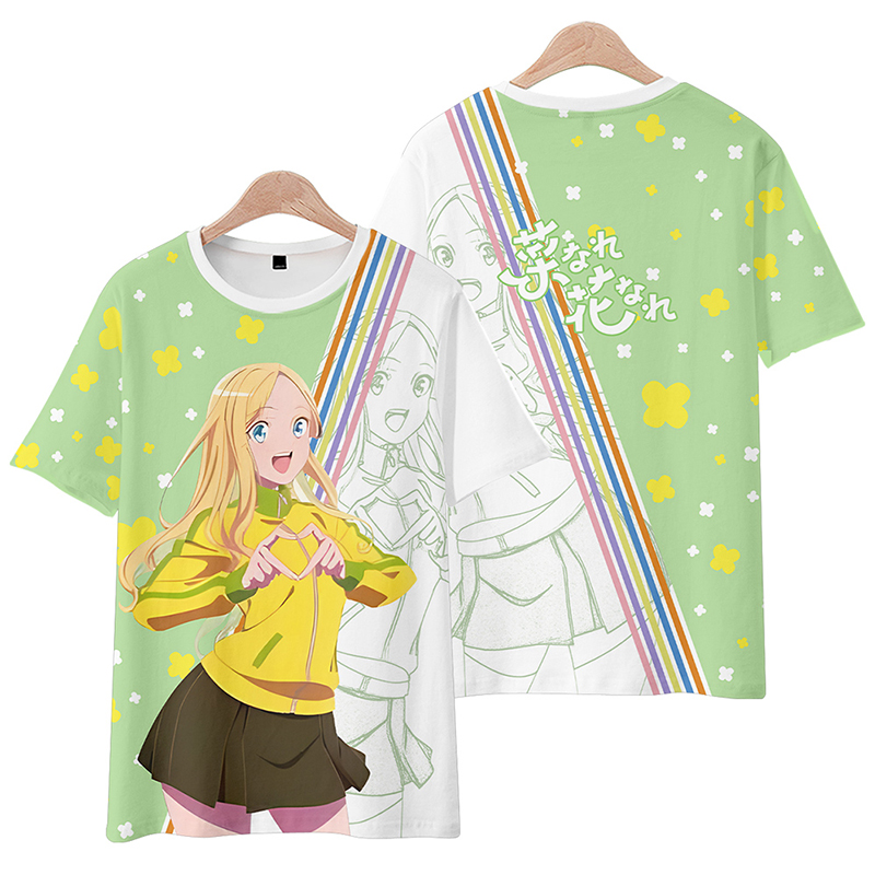 3Dプリントアニメ ナレナレ -応援して！ 特大 Tシャツ女 - Tee Graphic Print のレビューと価格