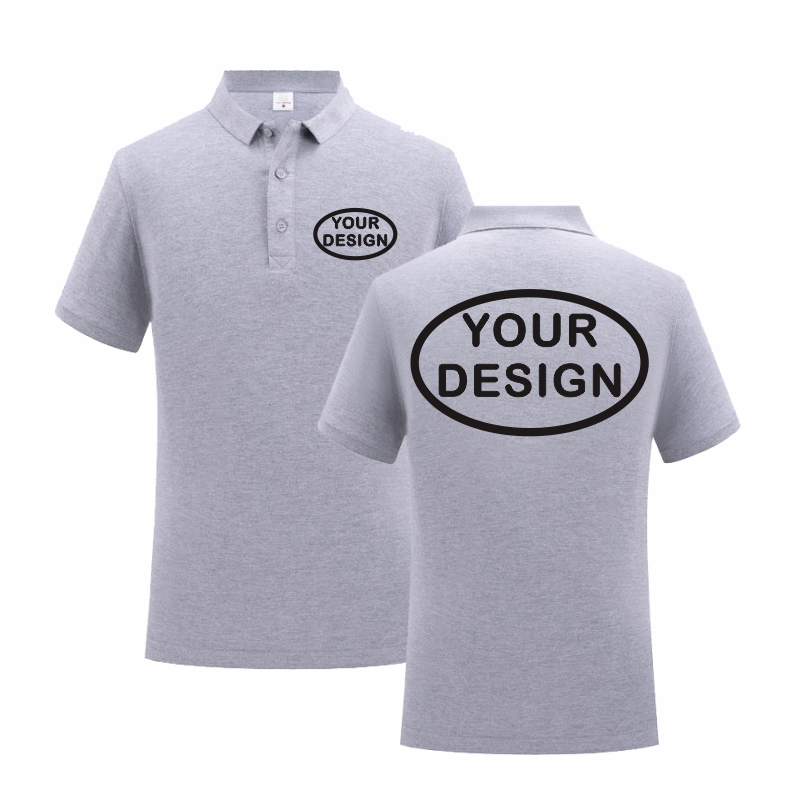 夏の純粋な綿のポロシャツのロゴカスタム印刷刺繍個人会社パーソ - Polo Shirt Pique のレビューと価格