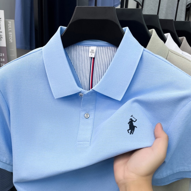 100%純綿 2026高級ブランド メンズ半袖ポロシャツ 夏 - Polo Shirt Pique のレビューと価格