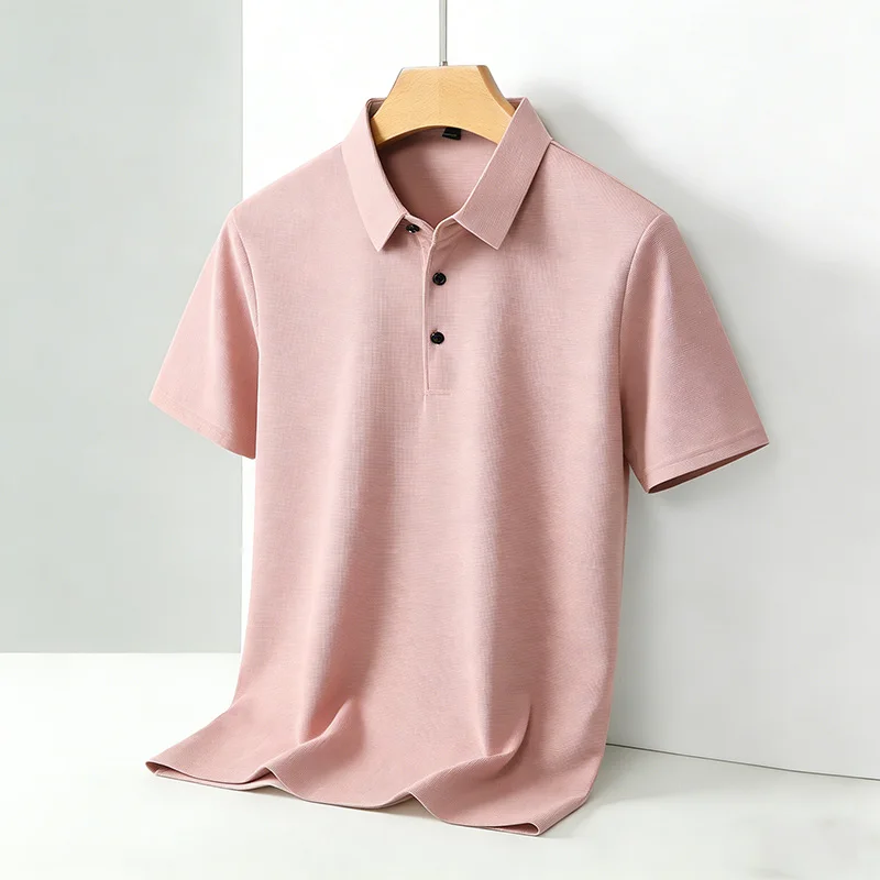 メンズ クラシックカラー 半袖 ポロシャツ カジュアル 通気 - Polo Shirt Pique のレビューと価格